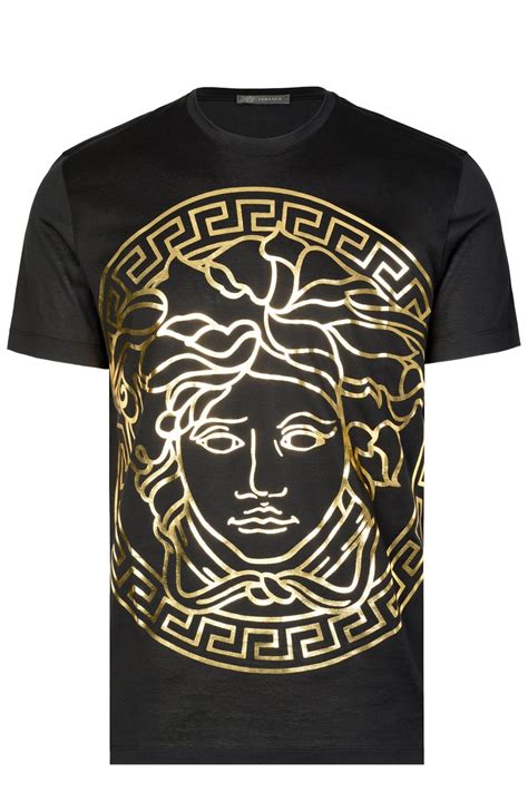 versace medusa head t shirt|Versace look alike shirts.